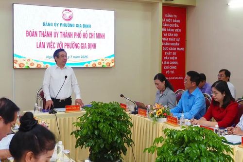 Lãnh đạo Thành ủy TPHCM khảo sát hoạt động phường Sài Gòn, Gia Định, Chợ Lớn