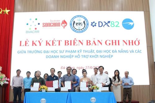 Bệ phóng cho SV Trường ĐH Sư phạm Kỹ thuật Đà Nẵng khởi nghiệp đổi mới sáng tạo