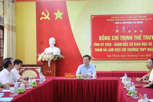 Giám đốc Sở GD&ĐT Phú Thọ: Nhà trường cần nghĩ sâu, làm lớn