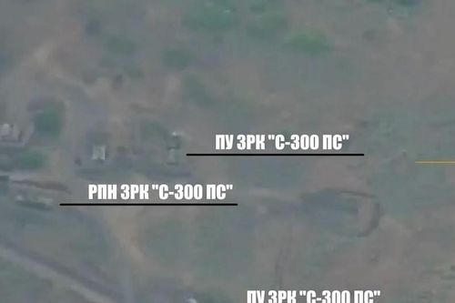 Hình ảnh tên lửa đạn đạo Nga bắn phá trận địa S-300PS của Ukraine ở Odessa