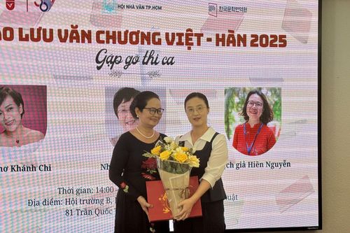 Thi ca nối nhịp Việt - Hàn: Từ giao lưu văn học đến kết nối văn hóa