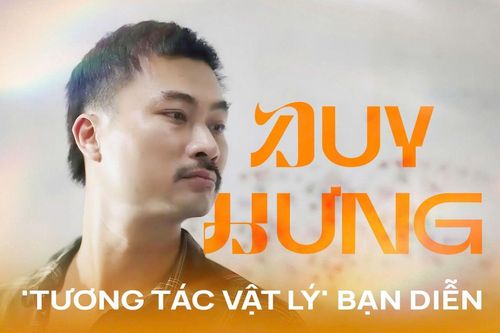 Duy Hưng 'tương tác vật lý' bạn diễn trong Dịu Dàng Màu Nắng