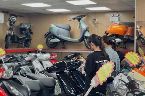 Thị trường xe điện, xe 50cc vào mùa 'cao điểm' trong năm
