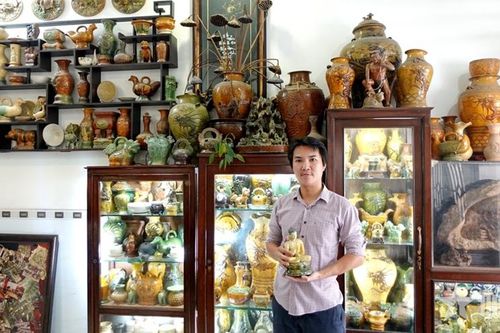 Đam mê sưu tập dòng gốm Châu Ổ