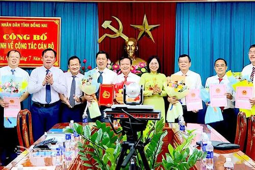 Công bố quyết định thành lập Ban Quản lý các khu công nghiệp - khu kinh tế tỉnh Đồng Nai