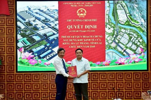 Hội nghị công bố Quy hoạch chung xây dựng Khu kinh tế Cửa khẩu Ma Lù Thàng đến năm 2045