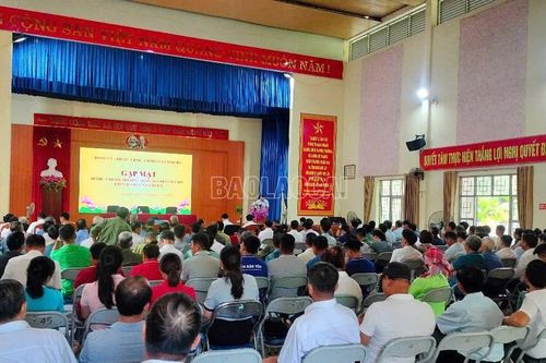 Đảng ủy xã Bảo Hà lấy ý kiến tham gia Văn kiện Đại hội Đảng bộ xã nhiệm kỳ 2025 - 2030