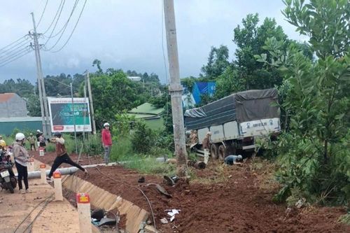 Lâm Đồng: Xe tải tông xe máy, một người tử vong