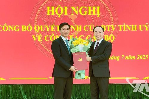 Đồng chí Đoàn Quang Duy giữ chức vụ Bí thư Đảng ủy xã Phú Lương