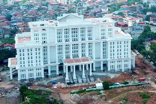 Cận cảnh trụ sở Khối các cơ quan hơn 400 tỷ đồng ở Thái Nguyên sắp về đích