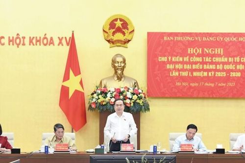 Chuẩn bị tổ chức Đại hội Đảng bộ Quốc hội lần thứ I
