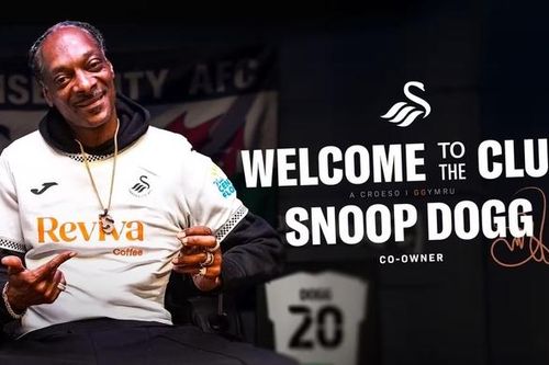Rapper Snoop Dogg trở thành đồng chủ sở hữu Swansea City