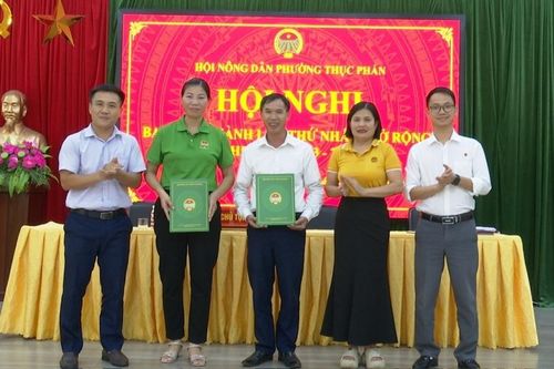 Hội Nông dân phường Thục Phán tổ chức Hội nghị Ban Chấp hành lần thứ nhất (mở rộng) nhiệm kỳ 2023 - 2028