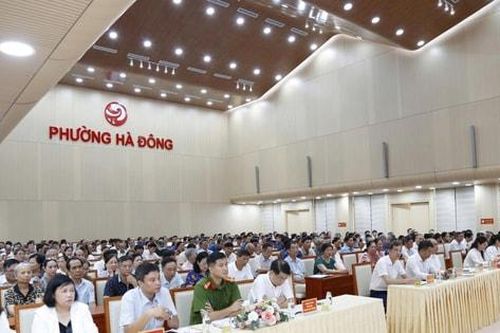 Phường Hà Đông: Kiến nghị tăng điểm phục vụ hành chính công