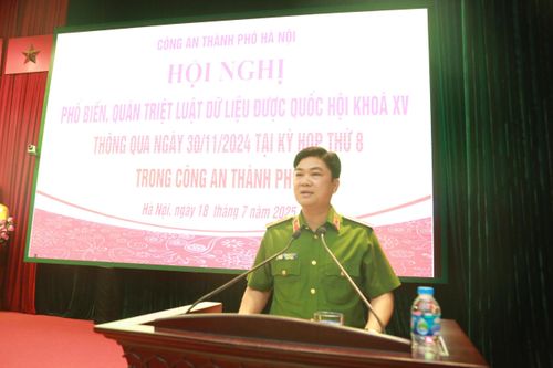 Phổ biến, quán triệt Luật Dữ liệu được Quốc hội khóa XV thông qua tại kỳ họp thứ 8