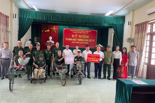Hội CCB cơ quan Bộ VHTTDL gặp mặt, tri ân thương bệnh binh nhân ngày 27.7
