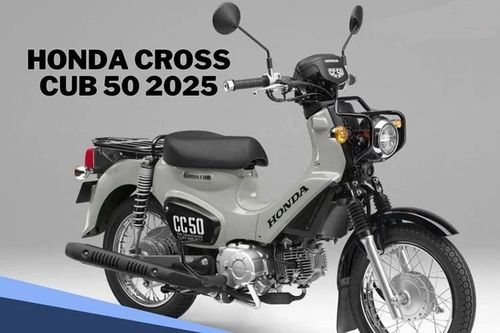 Ngắm Honda Cross Cub 2025 từ 63,8 triệu, 'ăn xăng như ngửi'