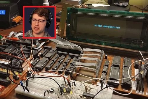 Tay chơi DIY bá đạo với màn tự làm CPU bằng chip nhớ cũ