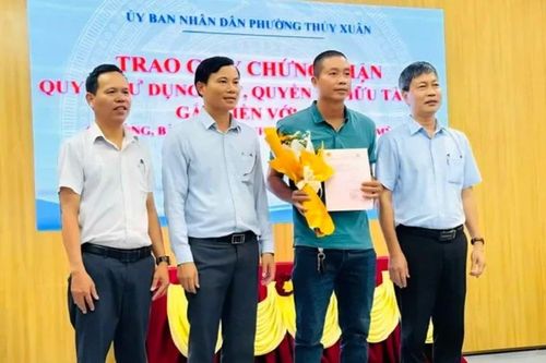 Phường đầu tiên ở TP Huế cấp 'sổ đỏ' sau vận hành chính quyền 2 cấp