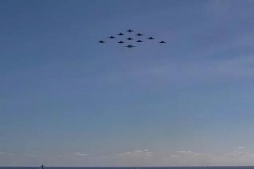 Tàu sân bay Mỹ và đồng minh NATO phô trương sức mạnh ở Thái Bình Dương