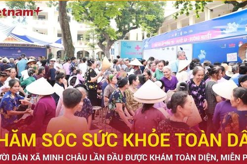 Người dân xã đảo Minh Châu lần đầu được khám sức khỏe toàn diện, miễn phí