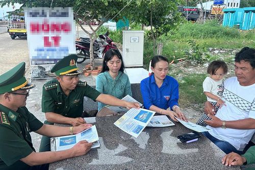 Đồn Biên phòng Tiên Hải tuyên truyền pháp luật cho trên 450 lượt người
