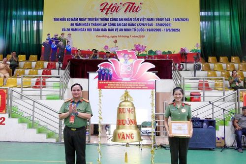 Hội thi 'Rung chuông vàng' tìm hiểu 80 năm Ngày truyền thống lực lượng Công an Nhân dân