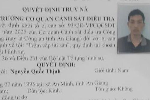 Truy nã đối tượng đột nhập cửa hàng trộm 17kg khô mực