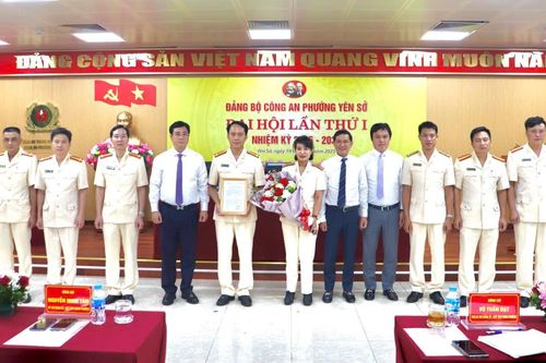Công an phường Yên Sở phát huy tinh thần chủ động, nêu gương, kỷ cương, trách nhiệm, hiệu quả