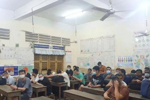 Hơn 2200 nghi phạm lừa đảo trực tuyến bị bắt giữ tại Campuchia