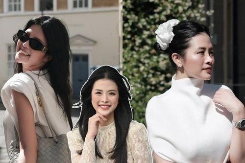 BTV Hải Vân VTV khoe dáng nuột nà ở trời Anh