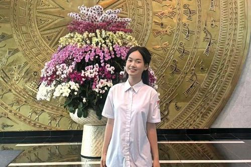 Thủ khoa khối A00 Hiền Mai lên VTV nhan sắc ra sao?