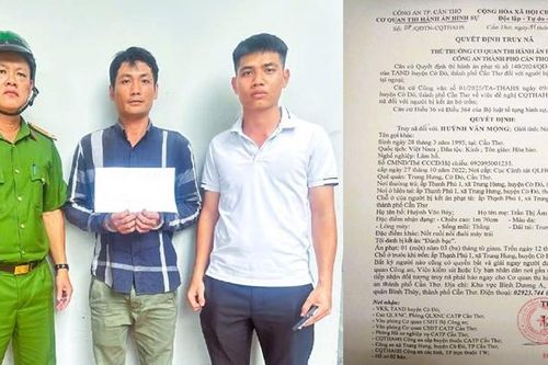Công an xã Long Thành bắt giữ đối tượng trốn truy nã thi hành án