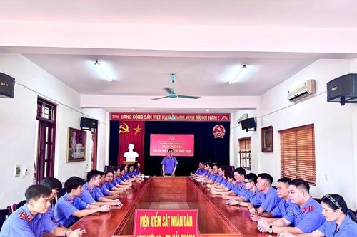 VKSND khu vực 10, TP Hải Phòng : Khẩn trương, trách nhiệm, phấn khởi với 'khí thế mới'