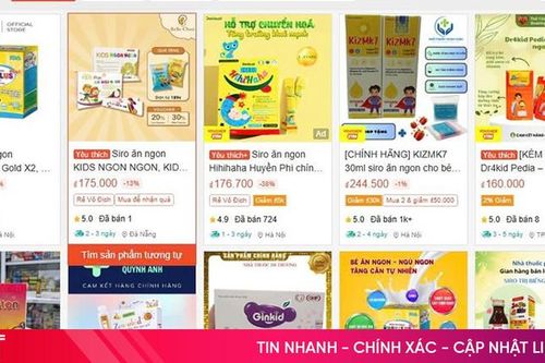 Cẩn trọng khi lạm dụng siro ăn ngon cho trẻ
