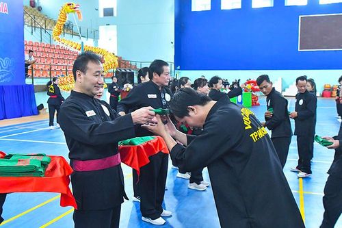 Công nhận thêm 17 võ sư 6 đẳng tại kỳ thi võ cổ truyền toàn quốc