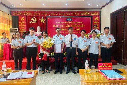 Đại hội Đảng bộ Thanh tra tỉnh Lạng Sơn lần thứ I, nhiệm kỳ 2025 - 2030