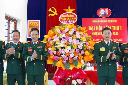 Đại hội Đảng bộ Phòng Chính trị lần thứ I, nhiệm kỳ 2025-2030