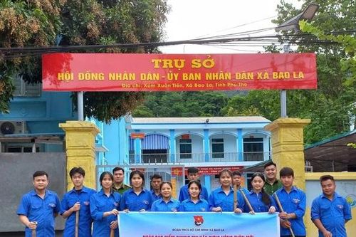 Tuổi trẻ Phú Thọ ra quân 'Ngày chủ nhật xanh' với nhiều hoạt động ý nghĩa