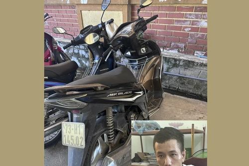 Kịp thời bắt giữ đối tượng trộm cắp xe gắn máy
