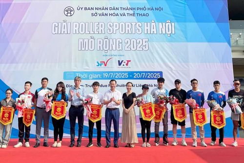 Khởi tranh giải Roller Sports Hà Nội mở rộng 2025