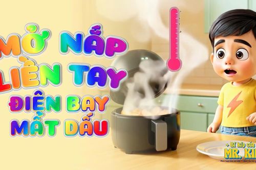 Mở nắp liền tay, điện bay mất dấu