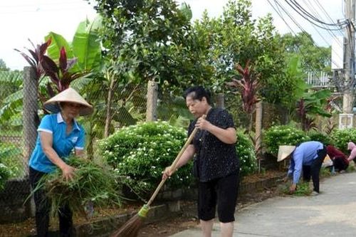 Phường Tùng Thiện ra quân 'Ngày cuối tuần xanh'