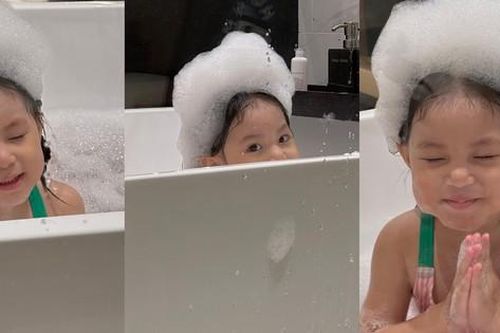 Ái nữ nhà Salim - Hải Long với thú vui mùa hè qua loạt ảnh được mẹ chia sẻ