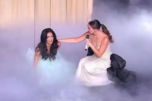 Thí sinh hoa hậu đau đớn khi ngã từ độ cao 3 m