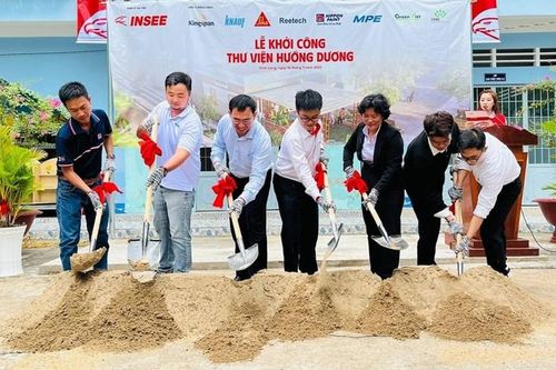 Khởi công Thư viện Hướng Dương cho học sinh khuyết tật Vĩnh Long