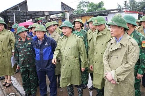 Phó Thủ tướng Chính phủ Trần Hồng Hà kiểm tra công tác phòng, chống bão số 3 tại Hải Phòng