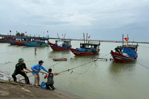 Hà Tĩnh cấm các phương tiện ra khơi để phòng, chống bão số 3