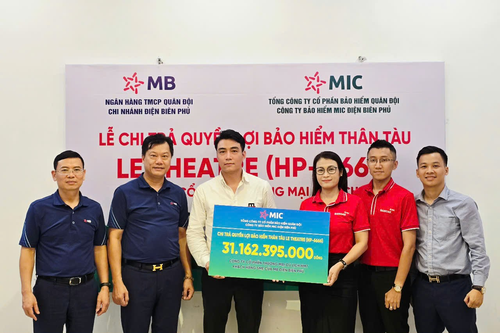 Bảo hiểm Quân đội chi trả bồi thường hơn 31 tỷ đồng cho doanh nghiệp bị tổn thất tàu du lịch