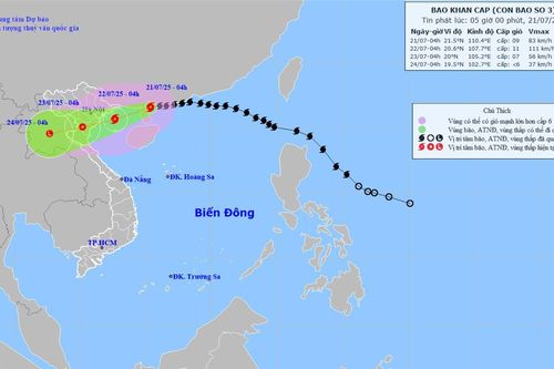 Khẩn trương, quyết liệt ứng phó bão số 3